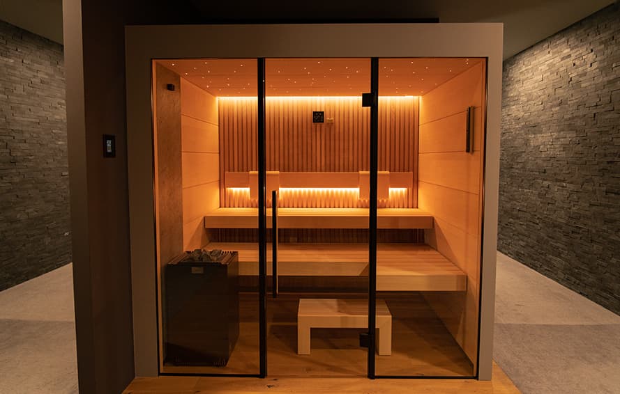 Finská sauna Aquamarine Spa