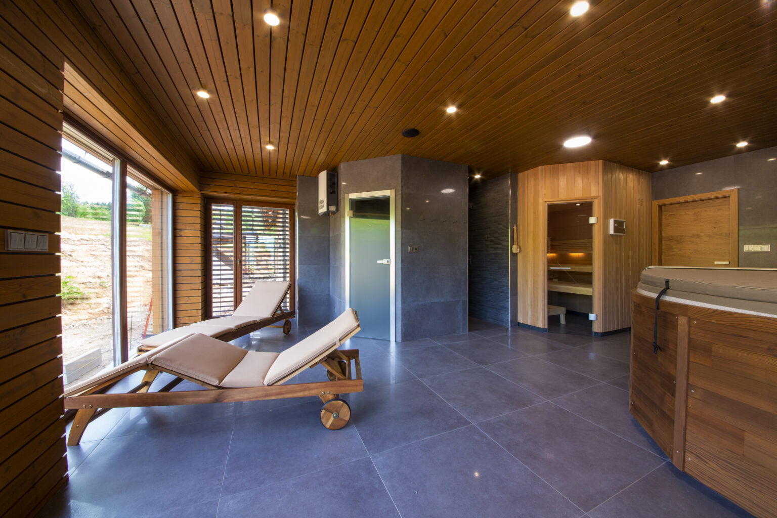 Súkromné „hviezdne“ wellness s prémiovou saunou