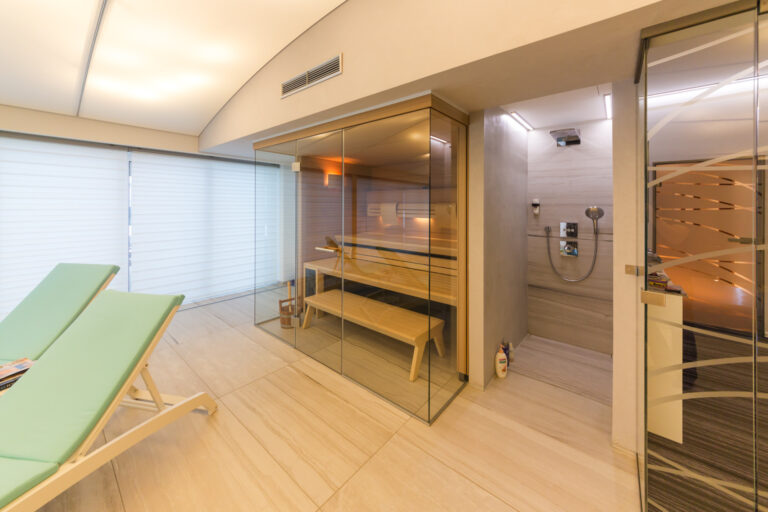 Finská sauna KLAFS v privátním wellness