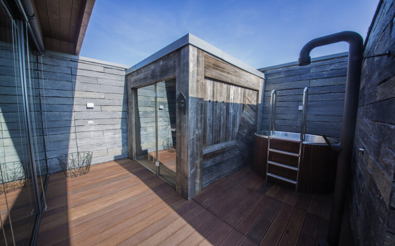 Sauna domky Klafs – venkovní sauna na míru | AquamarineSpa