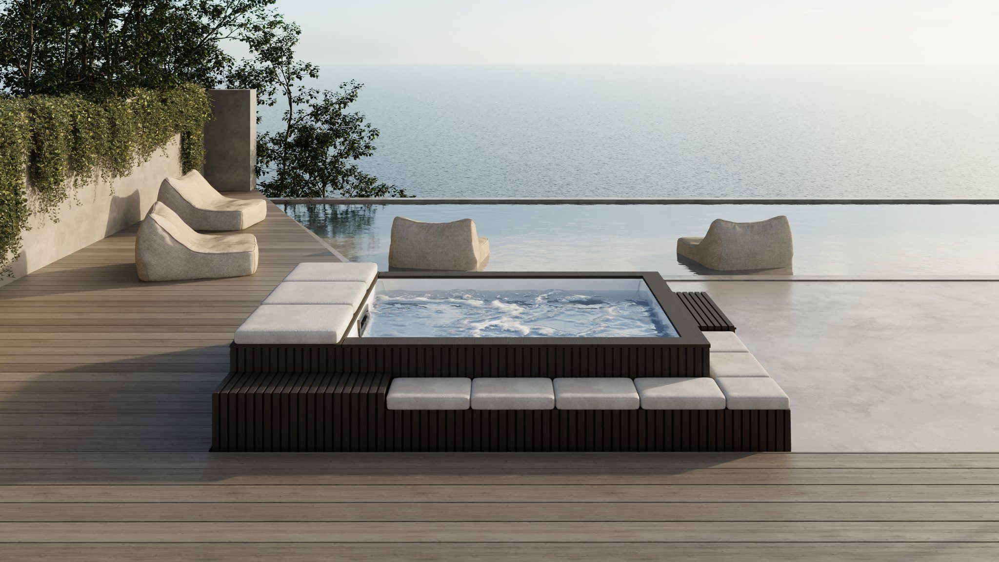 Aquamarine | Akrylátové vířivky: kvalita a design od portugalského výrobce Portcril