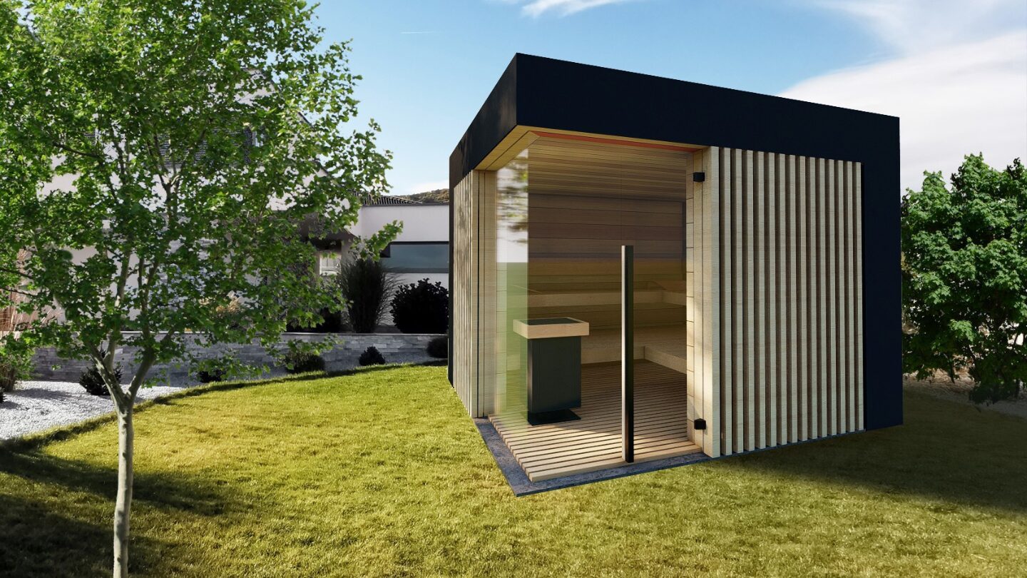 spoluprace architekti vizualizace sauna