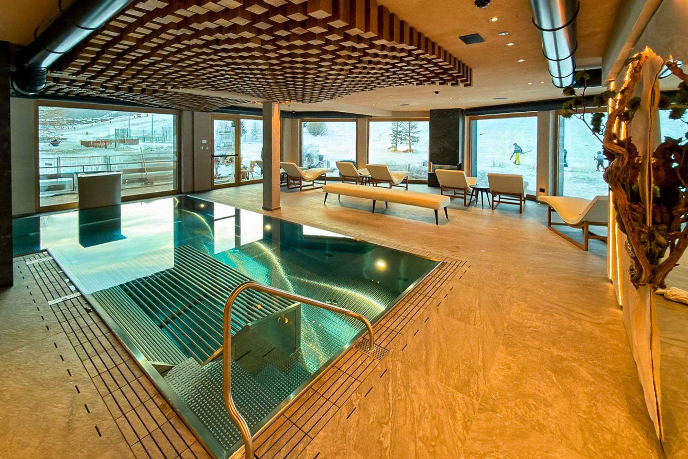 realizace wellness na klic hotel al nin livigno