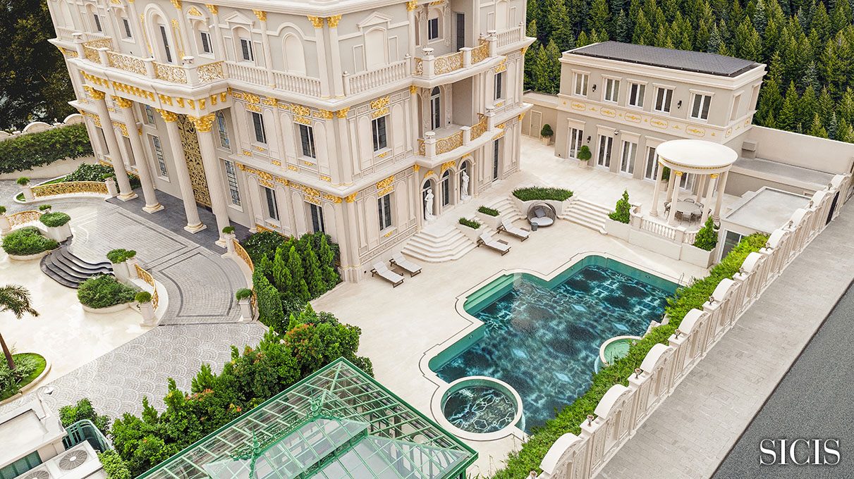 Gem Glass pool Sicis a Imaginox